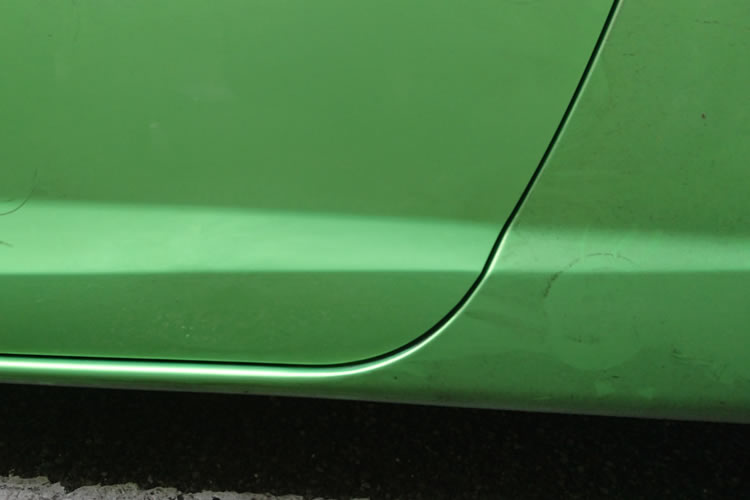 Audi A4 Cabriolet after dent removal